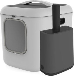 Produktbild von MyPet BIALA Katzentoilette XL grau