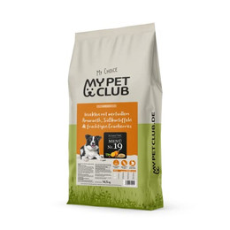 Produktbild von MyPetClub Insekten Hundefutter getreidefrei hypoallergen - 14,5 kg