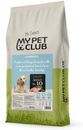 Produktbild von MyPetClub kaltgepresst Poulet & Regenbogenforelle