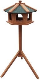 MYPETS Vogelhaus PIEPMATZ mit Ständer Vogelfutterhaus Futterhaus Vogel Haus Vogelhaus – Bild 1 von 5