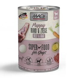 MAC's Barfer Mix Hund Welpe Rind & Ziege 6 x 400 g - 6 x 400 g – Bild 1 von 4