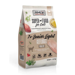 MAC's Cat 7+ Senior Light Geflügel Trockenfutter Getreidefrei 1,5 kg - 1,5 kg – Bild 1 von 5