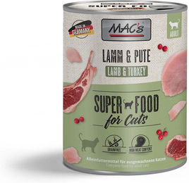 Produktbild von MAC's Cat Adult Light Lamm und Pute zur Gewichtsreduktion 6x800g