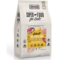 Produktbild von MAC's Cat Adult Trockenfutter Ente Pute Huhn getreidefrei glutenfrei 7 kg - 2 x 7 kg