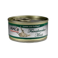 Produktbild von MAC's Cat Feinschmecker Katzenfutter Lamm und Geflügel getreidefrei 6 x 200 g - 6 x 200 g