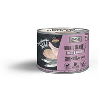 Produktbild von MAC's Cat Feinschmecker Menü Huhn und Makrele Katzenfutter mit hohem Fleischanteil 6x200g