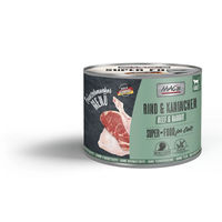 Produktbild von MAC's Cat Feinschmecker Menü Rind und Kaninchen Getreidefrei 12x200g