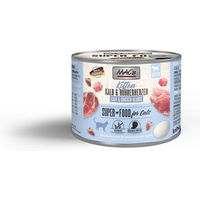 Produktbild von MAC's Cat Fleischmenü Kitten Kalb und Hühnerherzen getreidefrei 12x200g