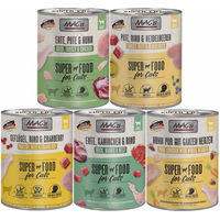 Produktbild von MAC's Cat Fleischmenü Mixpaket für erwachsene Katzen 30x800g