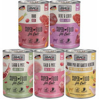 Produktbild von MAC's Cat Fleischmenü Mixpaket für erwachsene Katzen 60x400g