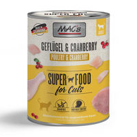 Produktbild von MAC's Cat Geflügel & Rind Getreidefrei für Katzen 6 x 800 g - 6 x 800 g