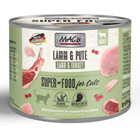 Produktbild von MAC's Cat Katzen Nassfutter Lamm und Pute Getreidefrei Adult 6 x 200 g - 6 x 200 g