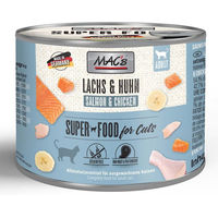 Produktbild von MAC's Cat Katzennassfutter Lachs und Huhn getreidefrei Adult 12 x 200 g - 6 x 200 g