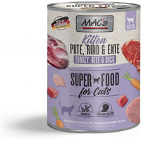 Produktbild von MAC's CAT Kitten Katzenfutter Pute Rind und Ente 12x800g