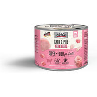 Produktbild von MAC's Cat Light Fleischmenü Kalb und Pute zur Gewichtsreduktion 6x200g