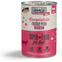 Produktbild von MAC's Cat Mono Katzenfutter Pferd Monoprotein Getreidefrei Hypoallergen Adult 6x400g - 6 x 400 g