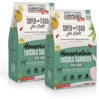 Produktbild von MAC's Cat Mono Trockenfutter Katze Adult Kaninchen Getreidefrei Monoprotein 2x7 kg - 2 x 7 kg