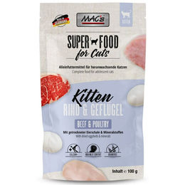 MAC's Cat Nassfutter Kitten Rind & Geflügel getreidefrei 12 x 100 g - 12 x 100 g – Bild 1 von 2