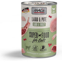 Produktbild von MAC's CAT Nassfutter Lamm und Pute für erwachsene Katzen Getreidefrei Light 6x400g