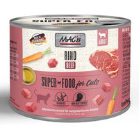 Produktbild von MAC's Cat Nassfutter Rind Stückchen in Sauce Getreidefrei mit hohem Fleischanteil 6 x 200 g - 6 x 200 g