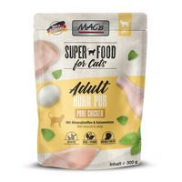 Produktbild von MAC's Cat Pouch Huhn pur Getreidefrei mit hohem Fleischanteil für erwachsene Katzen 6 x 300 g - 6 x 300 g