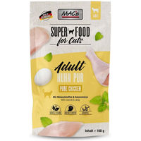 Produktbild von MAC's Cat Pouchpack Katzen Nassfutter Huhn pur für erwachsene Katzen 12x100g