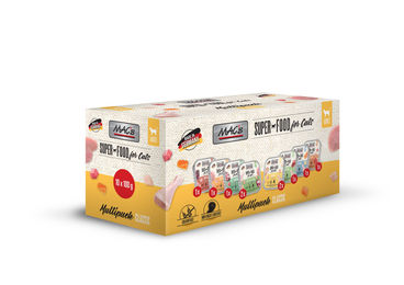 Produktbild von MAC's CAT Schalen Klassik Katzenfutter Multipack 12x100g