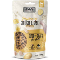 Produktbild von MAC's Cat Shakery Katzen-Snacks Geflügel und Käse 5x60 g