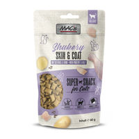 Produktbild von MAC's Cat Shakery Skin & Coat Katzensnack mit Huhn und Rind für Haut und Fell 60 g - 10 x 60 g