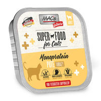 Produktbild von MAC's Cat Vetcare Mono Pute Hypoallergenes Diätfutter für erwachsene Katzen 16 x 100 g - 16 x 100 g