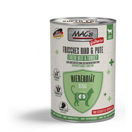 Produktbild von MAC's Cat Vetcare Nierendiät Nassfutter Rind & Pute 6x400 g