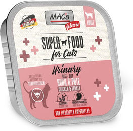 Produktbild von MAC's Cat Vetcare Urinary Nassfutter Huhn und Pute für erwachsene Katzen 32x100g