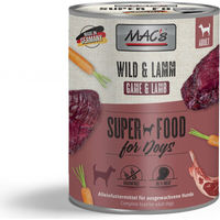 Produktbild von MAC's Dog Adult Hundefutter Wild und Lamm getreidefrei 6 x 800 g - 6 x 800 g