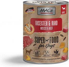 MAC's DOG Hundefutter Insekten und Rind Hypoallergen Adult 6x750g – Bild 1 von 2