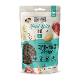 MAC's Dog Meat Bits Hundesnack Rind getreidefrei mit hohem Fleischanteil 120 g - 9 x 120 g – Bild 1 von 11