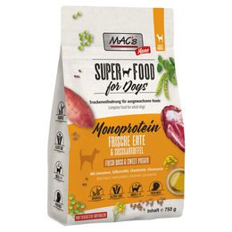MAC's Dog Mono Ente Monoprotein Hundetrockenfutter Hypoallergen 750 g - 8 x 750 g – Bild 1 von 2