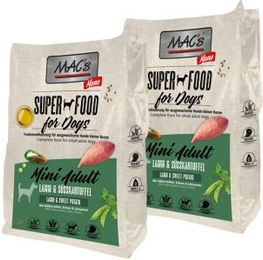 Produktbild von MAC's Dog Mono Mini Adult Trockenfutter Lamm und Truthahn Monoprotein 14 kg - 2 x 7 kg
