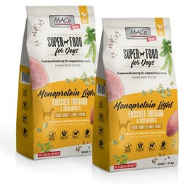 Produktbild von MAC's Dog Mono Trockenfutter Hund Senior Light Truthahn Getreidefrei 2x12 kg - 2 x 12 kg