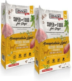 Produktbild von MAC's Dog Mono Trockenfutter Hund Senior Light Truthahn Getreidefrei Monoprotein 2x3 kg - 2 x 3 kg