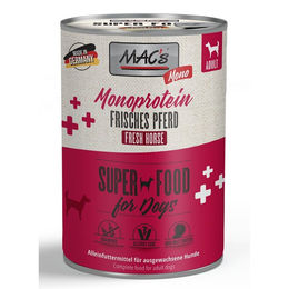 MAC's DOG Monoprotein Hundefutter Pferd Sensitive 6x400g - 6 x 400 g – Bild 1 von 3