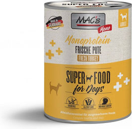 Produktbild von MAC's DOG Monoprotein Hundefutter Pute Adult 12x800g