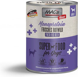 MAC's DOG Monoprotein Hundefutter Rotwild Adult 12x800g – Bild 1 von 2