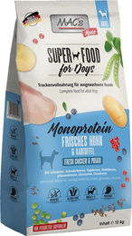 MAC's Dog Monoprotein Hundetrockenfutter Huhn Adult Hypoallergen 12 kg - 12 kg – Bild 1 von 4
