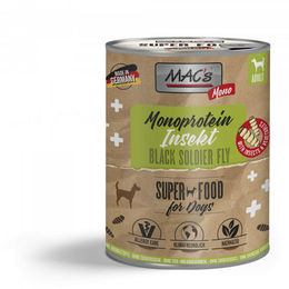 MAC's Dog Monoprotein Insekten Hundefutter Adult Stückchen in Soße 750 g - 6 x 750 g – Bild 1 von 4