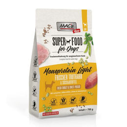 Produktbild von MAC's Dog Monoprotein Light Hundetrockenfutter Truthahn Senior 750 g - 750 g