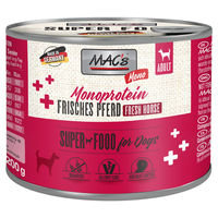 Produktbild von MAC's Dog Monoprotein Pferd Hypoallergenes Hundefutter 6x200g - 6 x 200 g