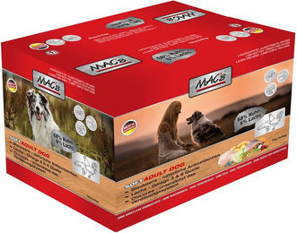 MAC's Dog Soft Hundefutter Huhn und Lachs getreidefrei Adult 3 x 5 kg - 3 x 5 kg – Bild 1 von 3