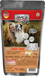 Produktbild von MAC's DOG Soft to go Hundefutter Huhn Mini 6x230g