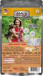 Produktbild von MAC's DOG Trockenfutter Soft to go Mini Huhn und Lachs 230g