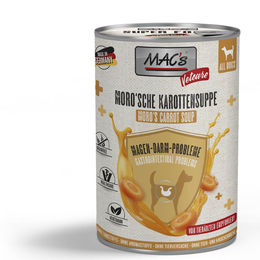 Produktbild von MAC's Dog Vetcare Morosche Karottensuppe Hund Nassfutter zur Verdauungshilfe 6x400g